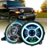 Illuminate the Night with Jeep JL RGB Halo Headlights – Morsun Technology