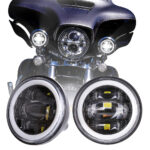 How to Install a New Headlight on a Harley Davidson Motorcycle