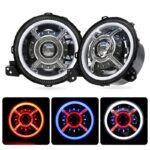 Top 5 RGB Halo Headlight Kits for 2025 Jeep Wrangler