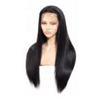 Perruque en cheveux naturels 13×4 avec bordure en dentelle frontale